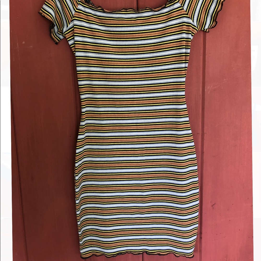 Vintage, 90’s striped mini dress